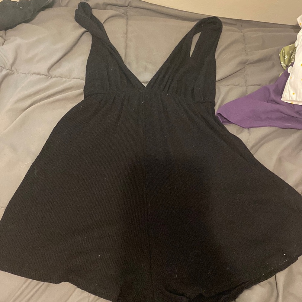 Urban outfitters black romper